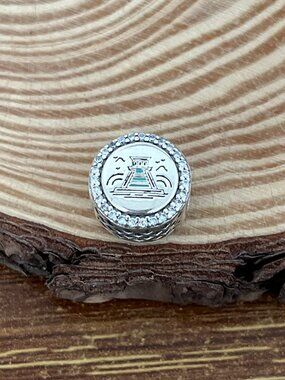Pandora Riviera Maya Exclusive Bead Charm S925 Silver Charm